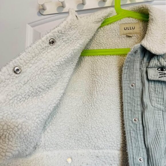 ULLU girls Sherpa coat jacket - Picture 2 of 3